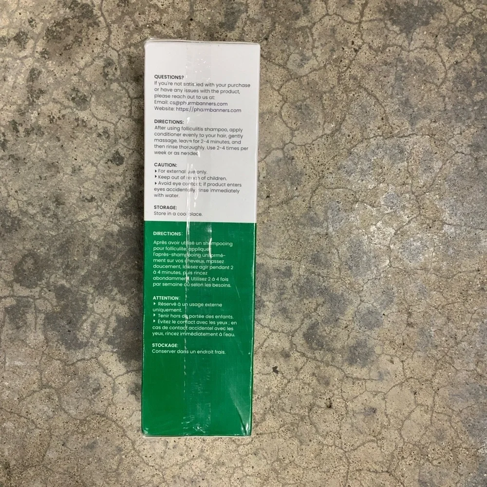 New in box‎ Pharmbanner Folliculitis Conditioner 11.84 oz